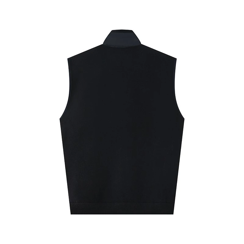 Black Winter Vest For Men Factory